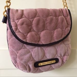 Juicy couture velour bag